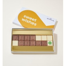 Chocolate telegram Good Luck